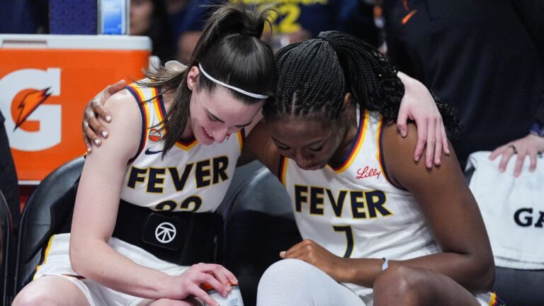 Aliyah Boston and Caitlin Clark surge to top of WNBA All-Star fan voting