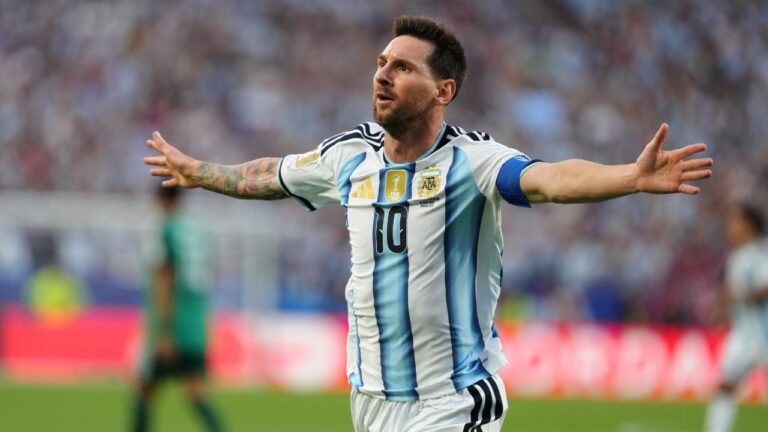 Argentina’s Lionel Messi breaks World Cup all-time scoring record