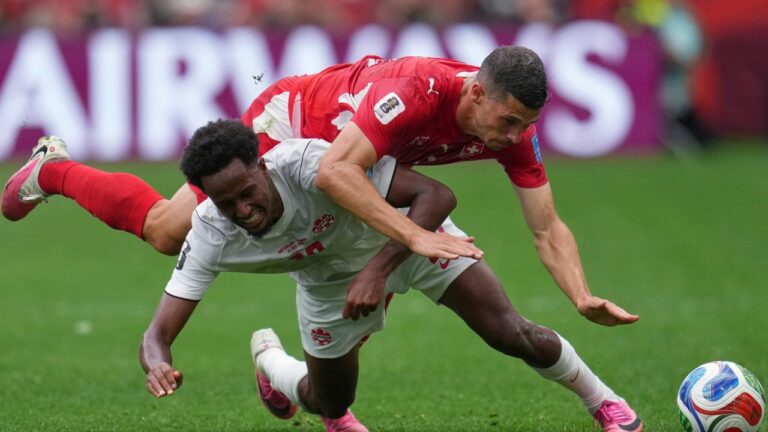 Canada advances to knockout stage after loss to Switzerland