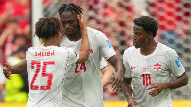 Canada player ratings: Promise David, Saliba shine in loss to Switzerland