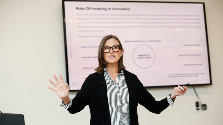 Cathie Wood buys $9.6 million of megacap tech stock