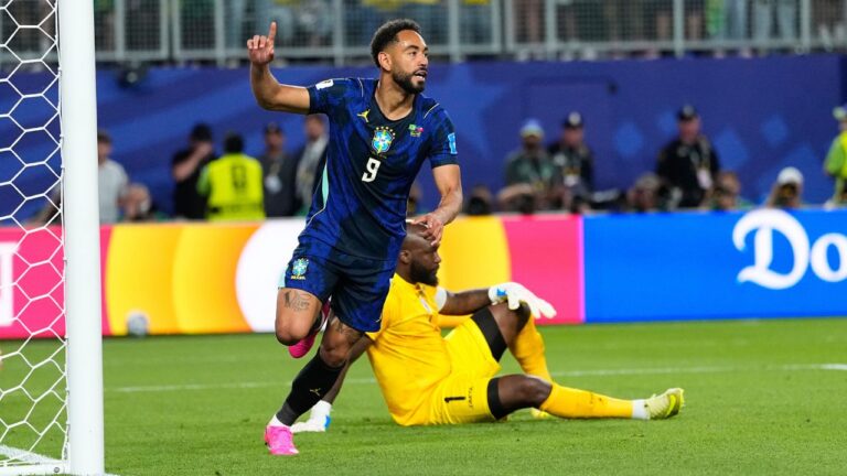 Cunha scores two goals as Brazil eliminates Haiti from World Cup