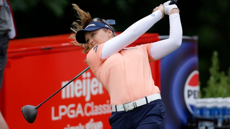 Decade after maiden major, Brooke Henderson leaning on past to aid present at Women’s PGA