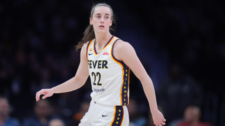Kelsey Mitchell, Caitlin Clark help Fever rally to beat Liberty