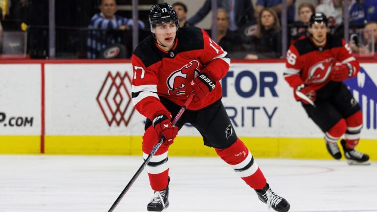 Flames acquire Devils’ Simon Nemec in package for multiple first-round picks