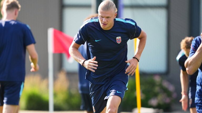 Haaland among 10 regulars not starting for Norway against France