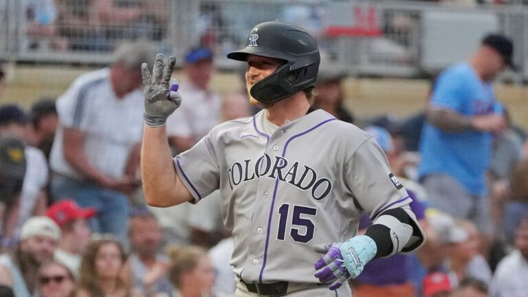 Hunter Goodman’s three home runs power Rockies win over Twins