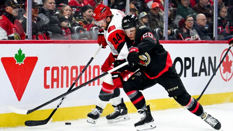 Hurricanes’ Deslauriers signs two-year deal at championship parade