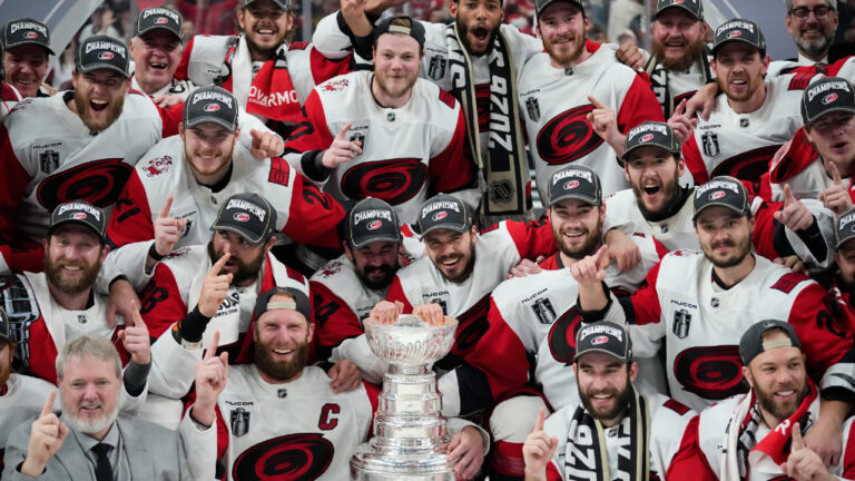 ‘I want it for you guys’: How Brind’Amour drove Hurricanes to the Stanley Cup