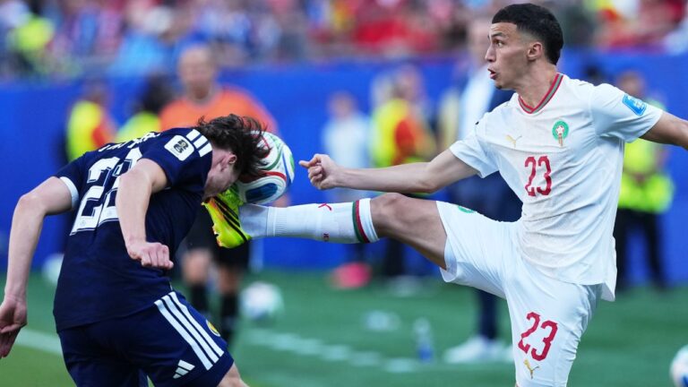 Ismael Saibari scores in second minute to lift Morocco over Scotland