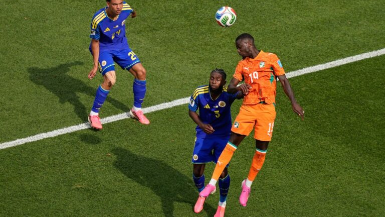 Ivory Coast beats Curacao, advances to World Cup knockouts for first time
