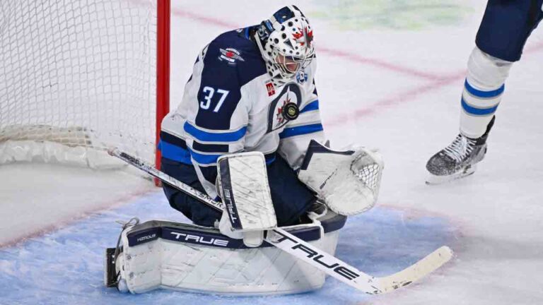 Jets listening to offers for Connor Hellebuyck, says GM