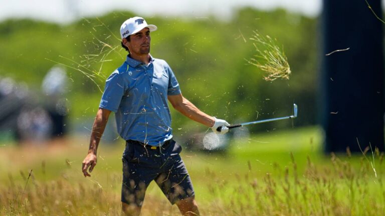 Joaquin Niemann penalized for throwing club at U.S. Open