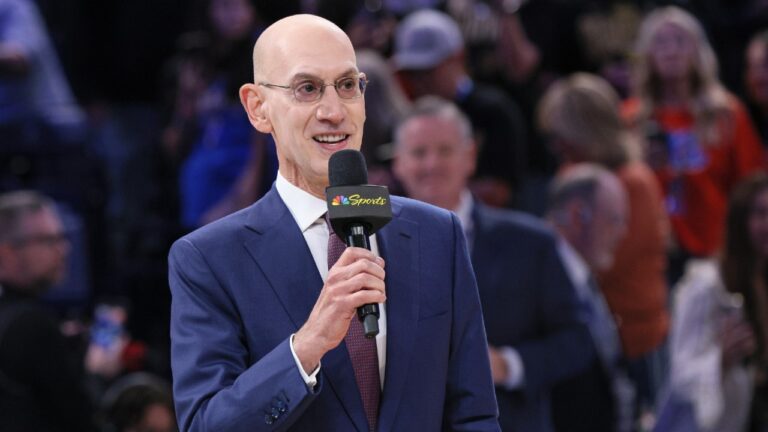 NBA commissioner Adam Silver talks Europe league, expansion, second apron