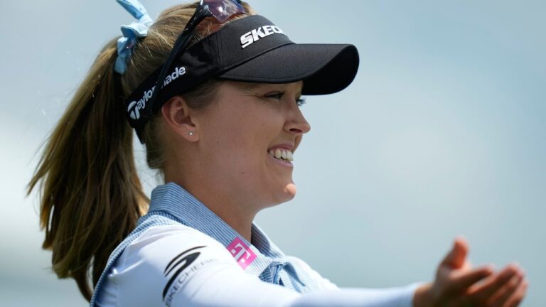 New aunt Brooke Henderson enjoys ‘heavenly’ start to Women’s PGA Championship