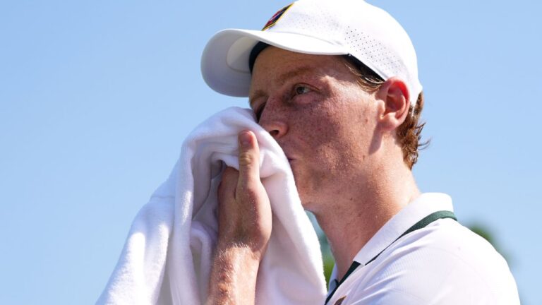 No sweat: Sinner optimistic after exhibition match in London heatwave