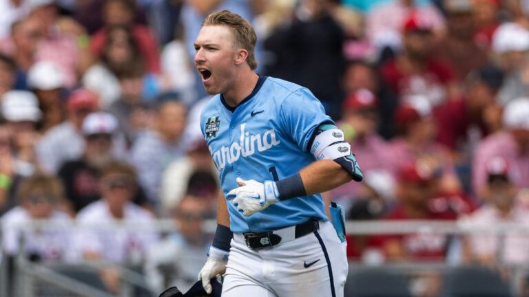 North Carolina beats Oklahoma, ties College World Series