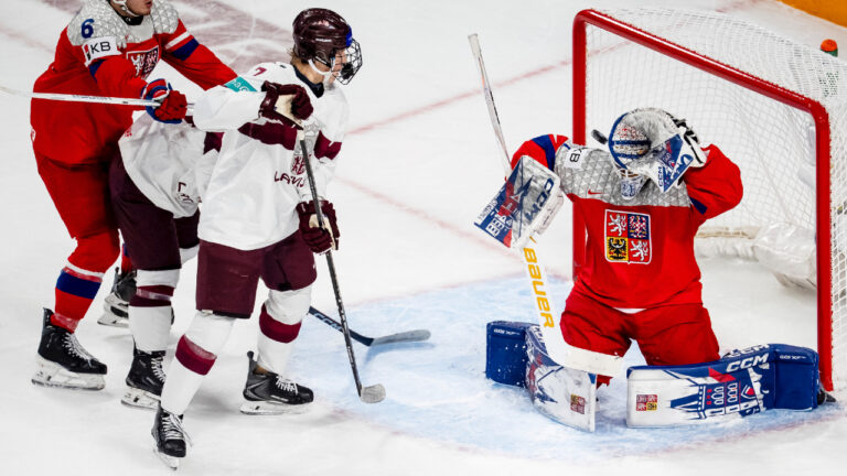 Oilers use first pick of 2026 NHL Draft to select Rudolfs Berzalkns at No. 58