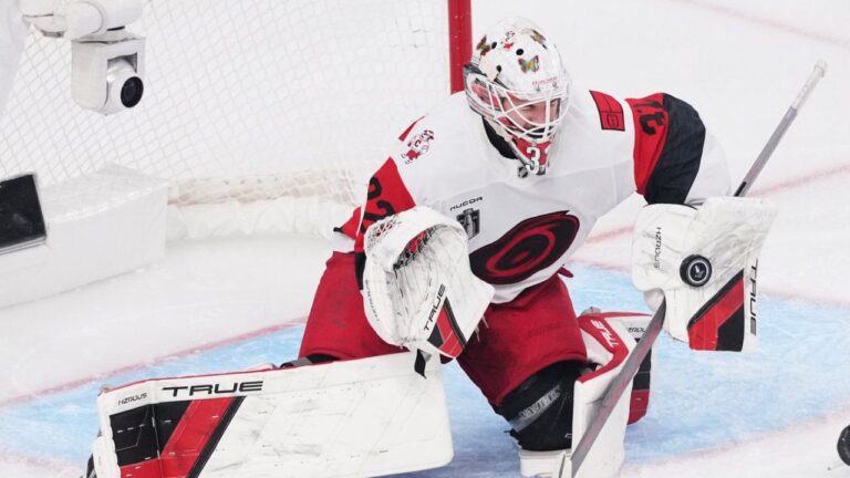 Once a journeyman, Brandon Bussi backstops Hurricanes to Stanley Cup