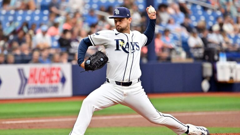 Rays lose combined no-hitter in ninth inning of blowout win over Royals