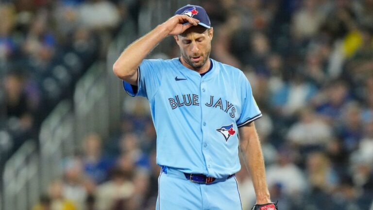 Scherzer’s season paused again as Blue Jays’ pitching scramble returns 