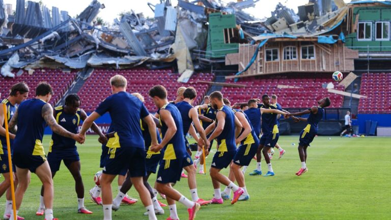 Sweden surprised by FC Dallas’ demolition project at World Cup base camp