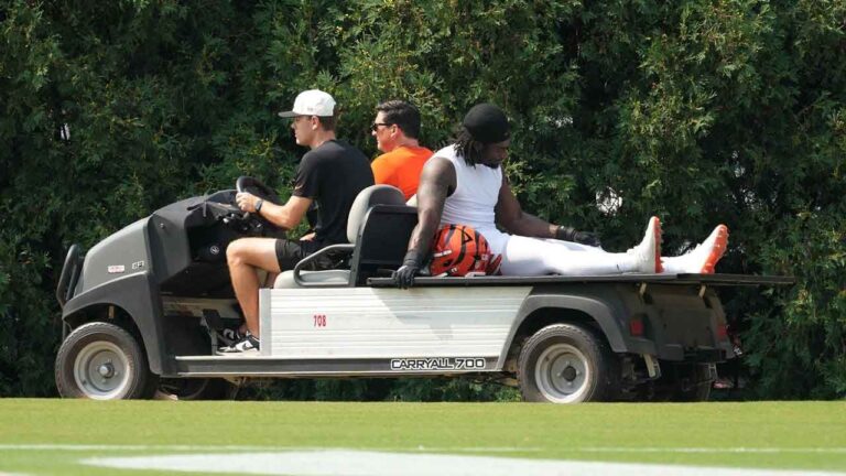 Bengals DE Shemar Stewart to miss several weeks because of hyperextended left knee