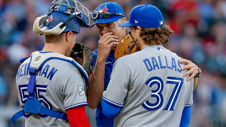 Blue Jays recall RHP Chad Dallas, option OF Yohendrick Pinango to Buffalo
