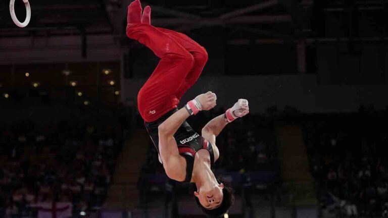 Canada claims first gold medal at Commonwealth Games in gymnastics