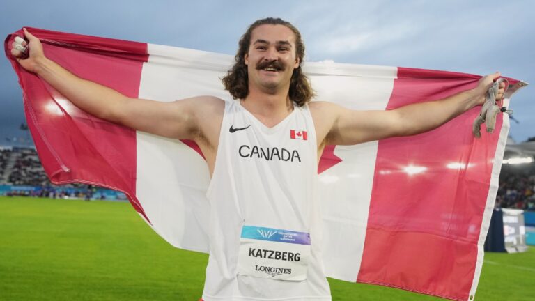 Canada’s Ethan Katzberg wins hammer throw gold at Commonwealth Games