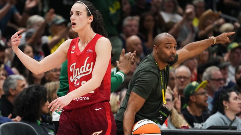Clark scores 32 points as Fever beat Storm for fourth straight victory
