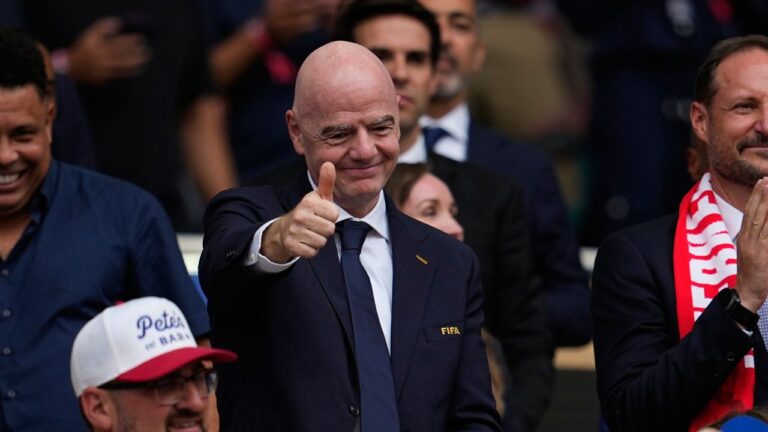FIFA’s Infantino targets critics he says spread ‘hate and false rumours’ about World Cup