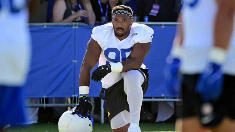Garrett won’t try to influence Donald’s ‘difficult’ comeback decision with Rams
