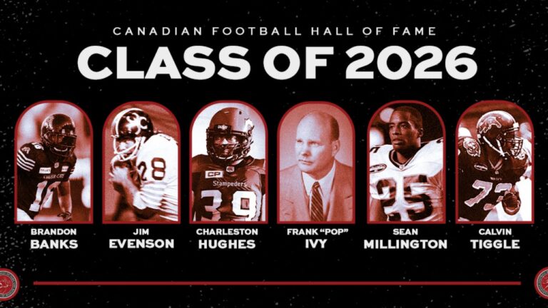Jim Evenson, Frank (Pop) Ivy named to Canadian Football Hall of Fame’s 2026 class