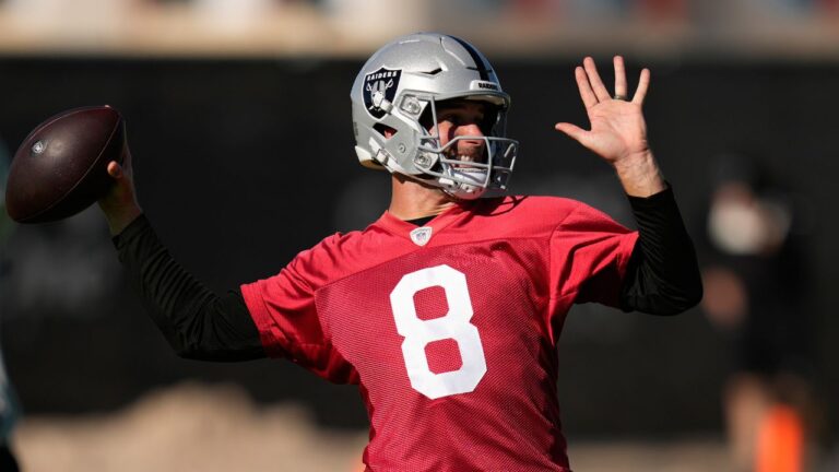 Kirk Cousins to open Raiders training camp as starting quarterback