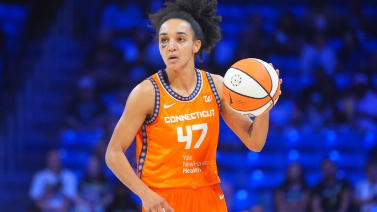 Leila Lacan scores career-high 26 points, Sun beat Mercury