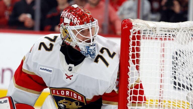 Maple Leafs’ Sergei Bobrovsky to wear No. 72 instead of Gavin McKenna
