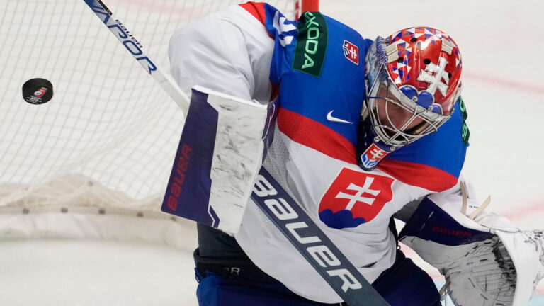 Maple Leafs sign star Slovakian Olympic goalie, three others