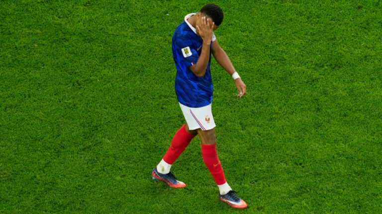 Mbappe denied third straight World Cup final