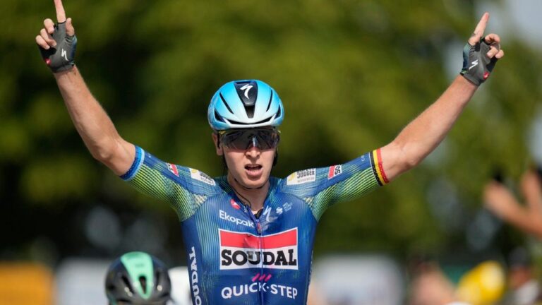 Merlier wins Stage 8 of Tour de France as Pogacar keeps yellow jersey