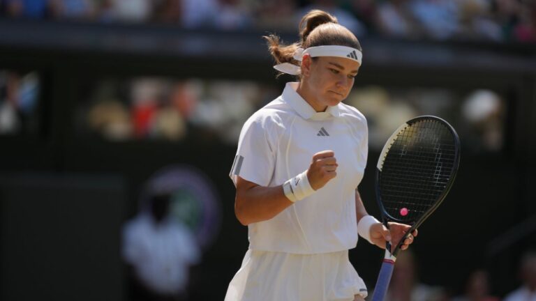 Muchova defeats Gauff in dramatic tiebreaker to reach Wimbledon final