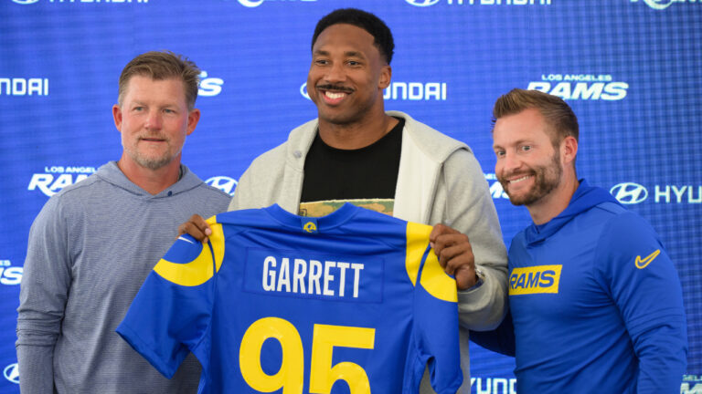 Myles Garrett wows Rams on first day of training camp