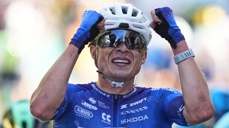 Philipsen wins stage 17 of Tour de France, Pogacar protects lead