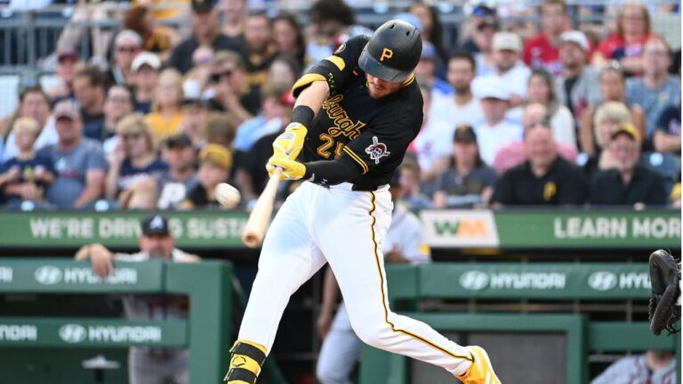 Pirates’ O’Hearn sets club record with 10 RBIs vs. Braves