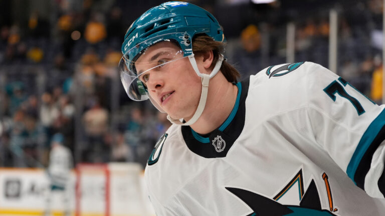 Q and A with Macklin Celebrini: On new Sharks, captaining Crosby, contract status