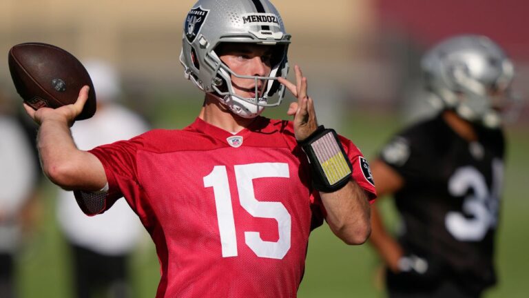 Raiders sign No. 1 pick Fernando Mendoza to four-year, $57.27M deal