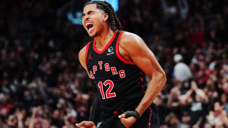 Raptors’ Collin Murray-Boyles switches jersey number