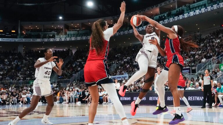 Short-handed Tempo put up lowest point total this season in loss to Mystics