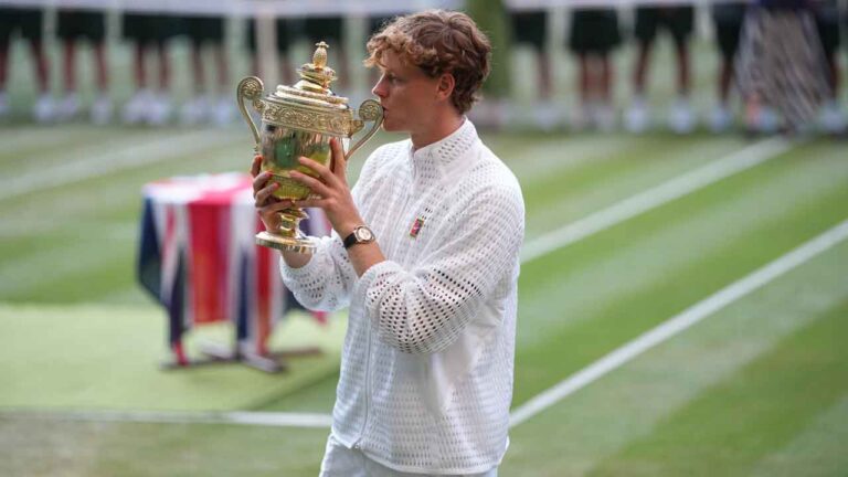 Sinner captures second straight Wimbledon title with win over Zverev