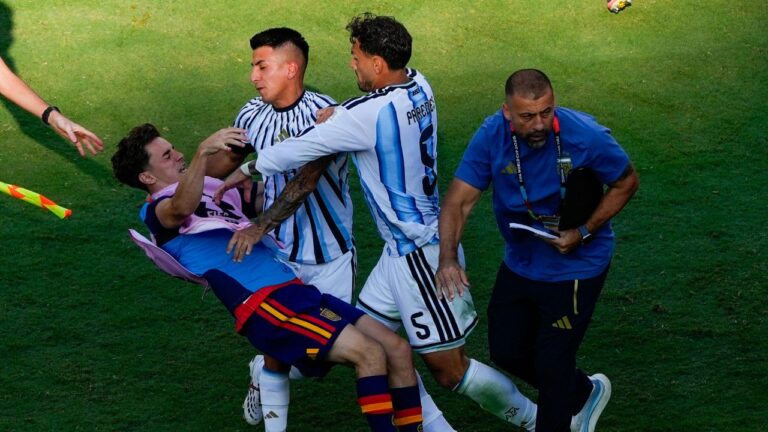 FIFA charges Argentina for post-match scuffle and ‘Malvinas’ banner